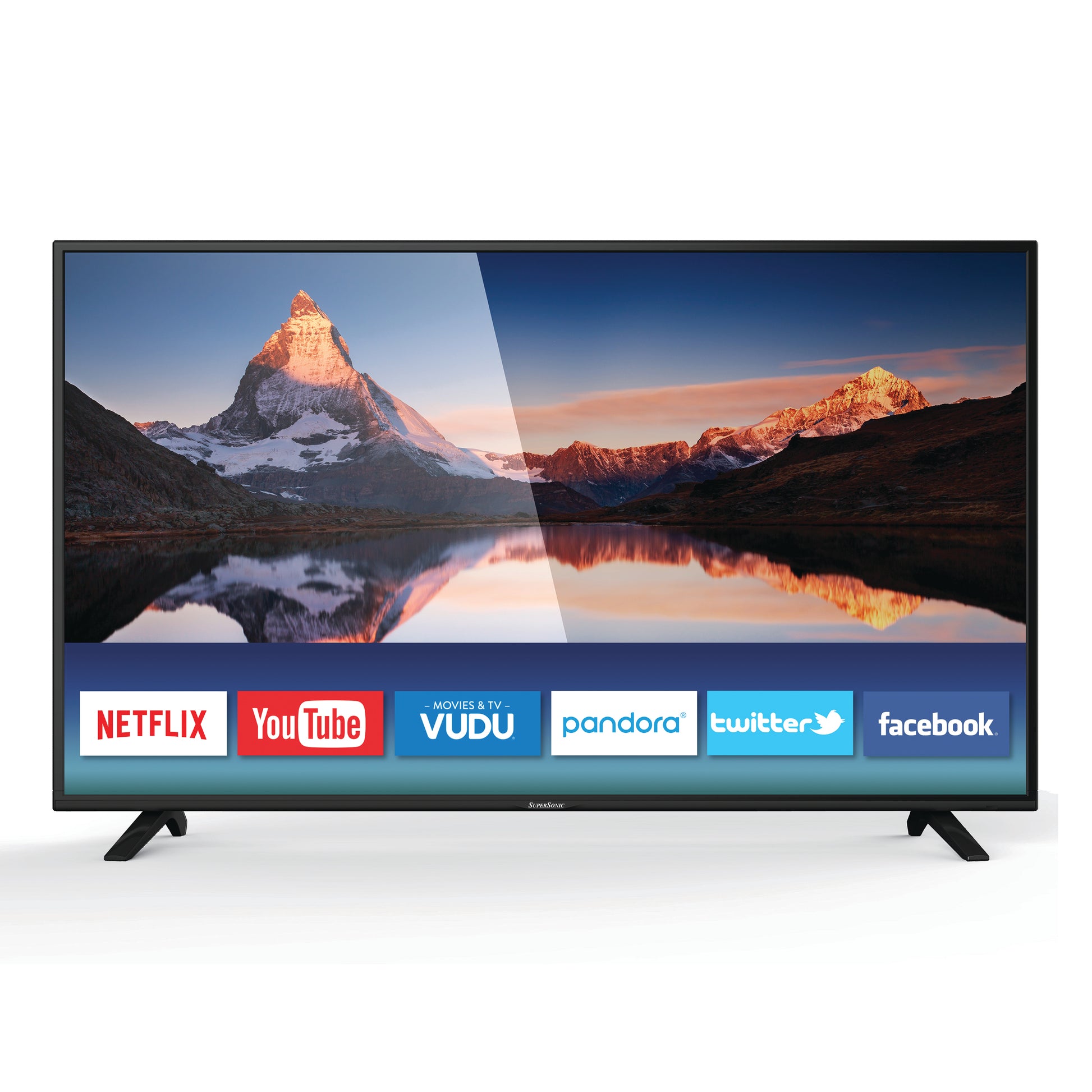 43” 4K Ultra High Definition Smart DLED TV Supersonic Inc