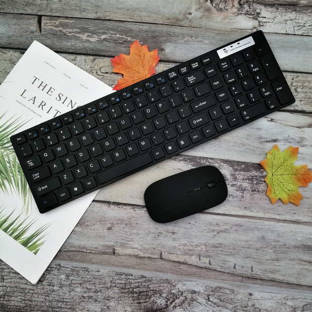 2.4GHz  Slim Wireless Keyboard/Mouse Combo
