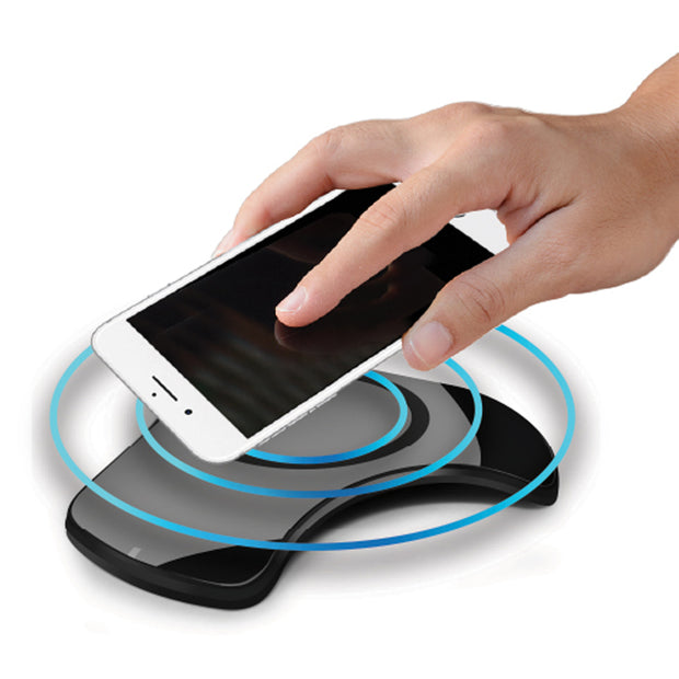 Qi Wireless Charging Pad with Rapid Charge Technology