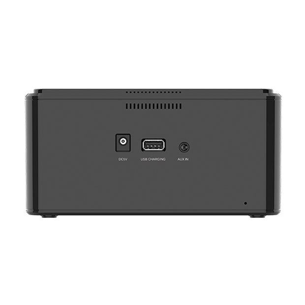 Clock Radio with Qi Wireless Charging Station