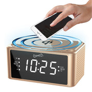 Clock Radio with Qi Wireless Charging Station
