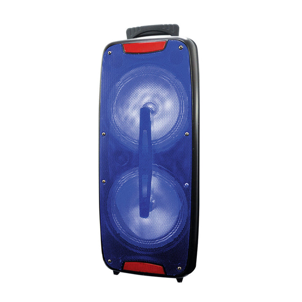 Dual 8” Bluetooth Speaker with True Wireless Technology