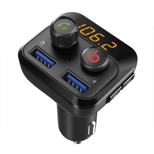 Bluetooth® Wireless FM transmitter Dual USB & Car charger