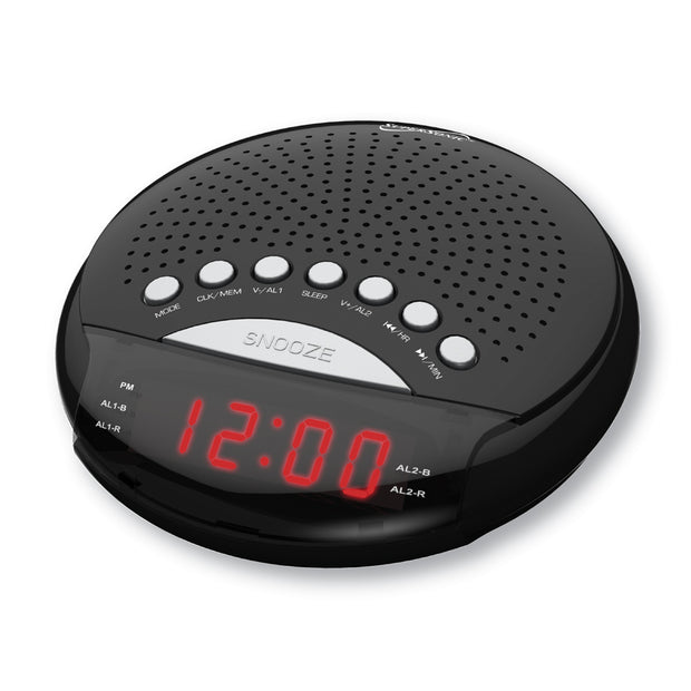 Dual Alarm Clock Radio