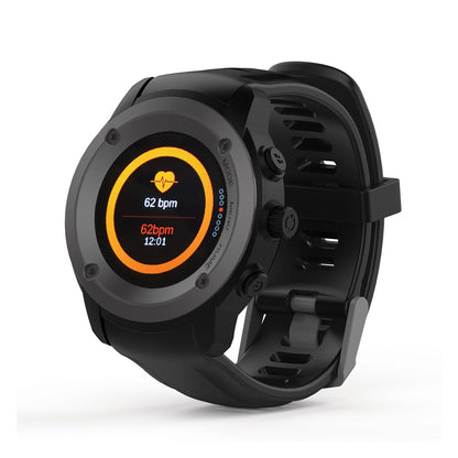 Bluetooth® Smartwatch with GPS Trajectory Tracking and BPM