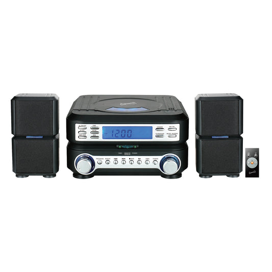 Portable Micro System with Bluetooth® , CD Player, AUX Input & AM/FM Radio