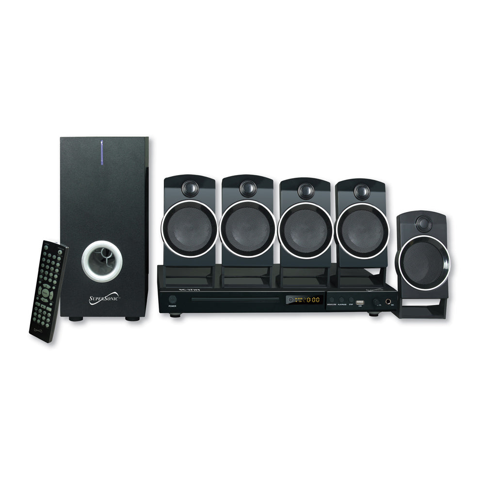 5.1 Channel DVD Home Theater System With USB Input & Karaoke Function