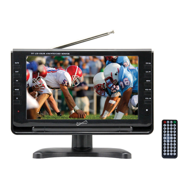 9” PORTABLE LCD TV