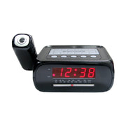 Digital Projection Alarm Clock with AM/FM Radio & AUX Input