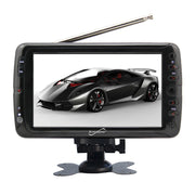 7” Portable Digital LCD TV with USB & SD Inputs