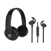 Wireless Bluetooth® Headphones & Earphones Combo Kit