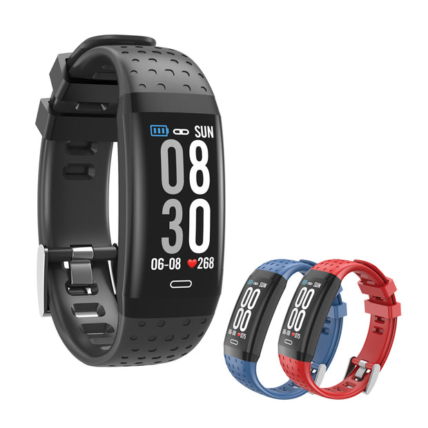 Bluetooth® Fitness Band With Heartrate Monitor & 3-Color Band Set