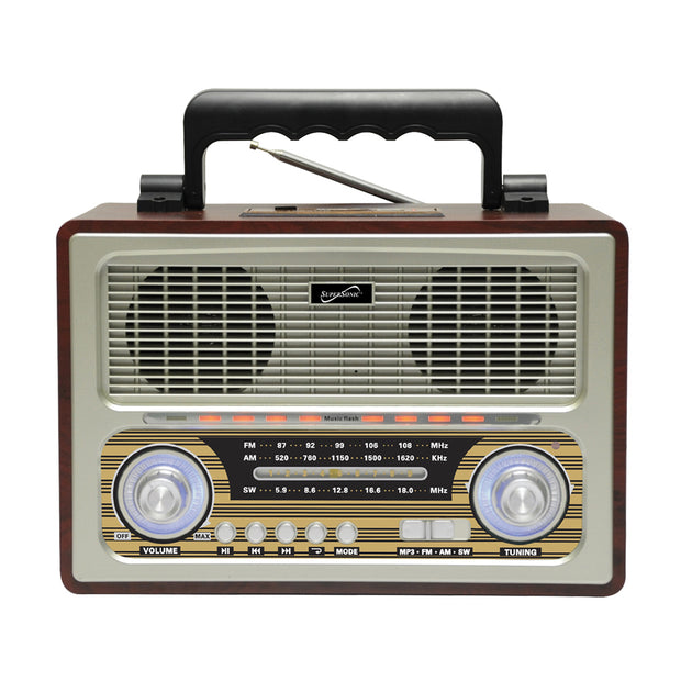 Multi-Function Bluetooth® Speaker with Rechargeable Battery