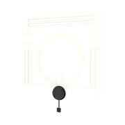 360º HDTV Digital Amplified Indoor Motorized Rotating Antenna
