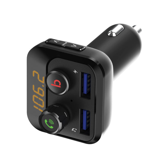 Bluetooth® Wireless FM transmitter Dual USB & Car charger