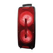 Dual 8” Bluetooth Speaker with True Wireless Technology