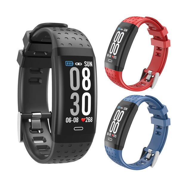 Bluetooth® Fitness Band With Heartrate Monitor & 3-Color Band Set