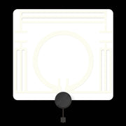 360º HDTV Digital Amplified Indoor Motorized Rotating Antenna