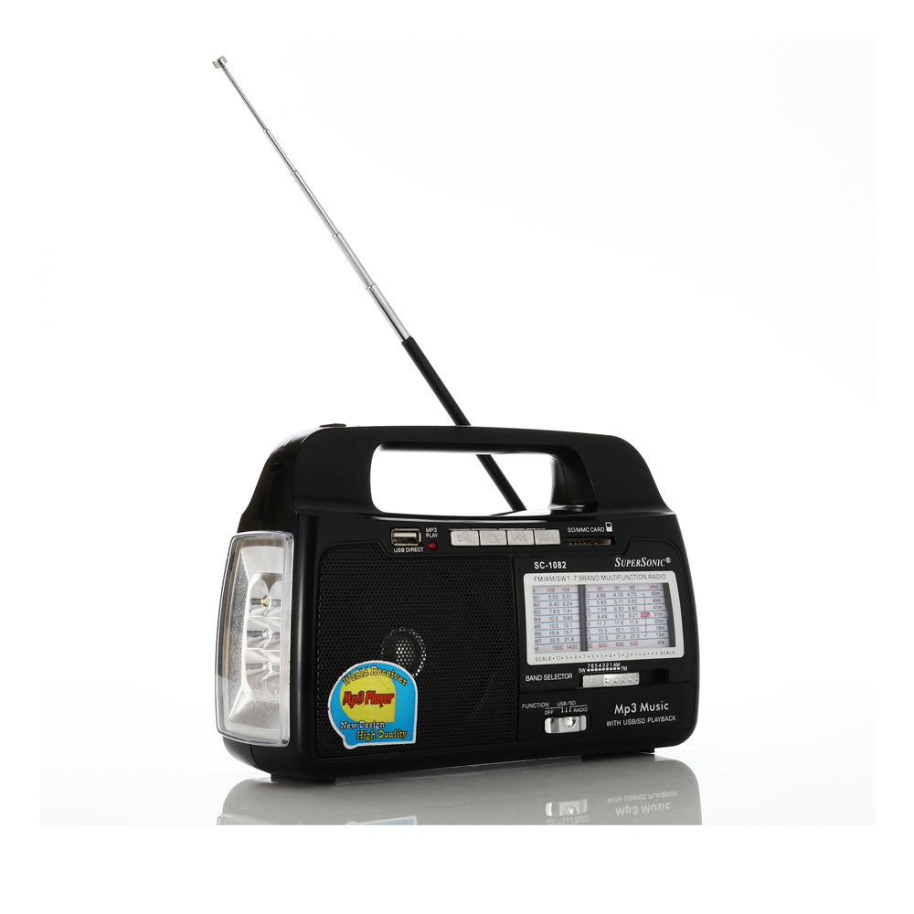 9 Band AM/FM/SW1-7 Portable Radio